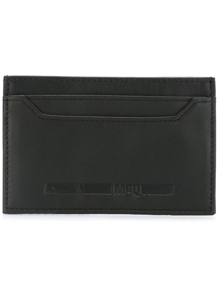 Mcq Alexander Mcqueen Mcq Blind Logo Cardholder - Black