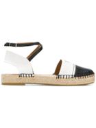 Emporio Armani Ankle-wrap Espadrilles - White
