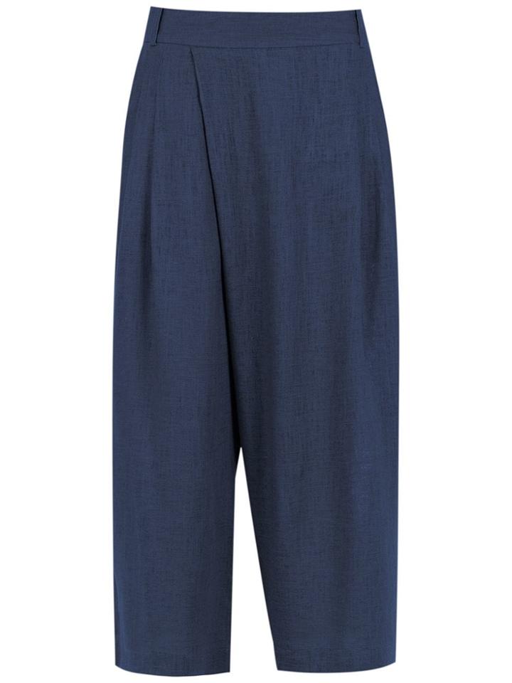 Alcaçuz Fácil Culottes - Blue