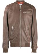 S.w.o.r.d 6.6.44 Leather Jacket - Brown