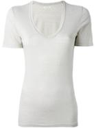 Isabel Marant Étoile 'kranger' T-shirt, Women's, Size: Large, Nude/neutrals, Linen/flax