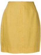 Jean Paul Gaultier Vintage 1990's High Rise Mini Skirt - Yellow