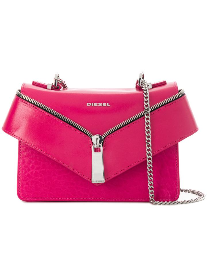 Diesel Le-xs Misha Ii Crossbody Bag - Pink & Purple