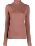 Peserico Turtle Neck Top - Red