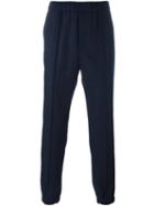 Marni Elasticated Cuff Trousers, Men's, Size: 52, Blue, Cotton/polyamide/spandex/elastane/virgin Wool