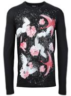 Dsquared2 Paint Splatter Crane T-shirt