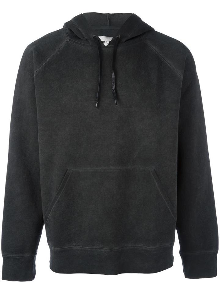Our Legacy Washed Effect Hoodie, Men's, Size: 50, Black, Cotton