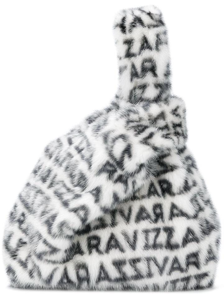 Simonetta Ravizza Furrissima Logo Tote Bag - 500m01
