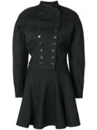 Alaïa Vintage Double Breasted Skirt Suit - Black