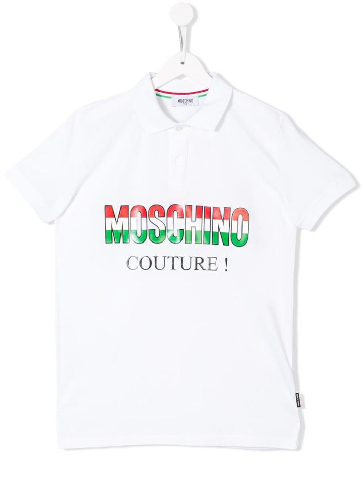 Moschino Kids Hum02elea0110101t0 - White