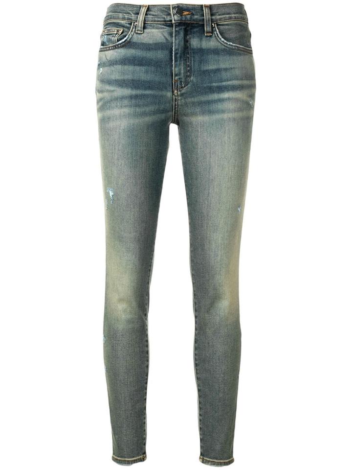 Amiri Washed Skinny Jeans - Blue