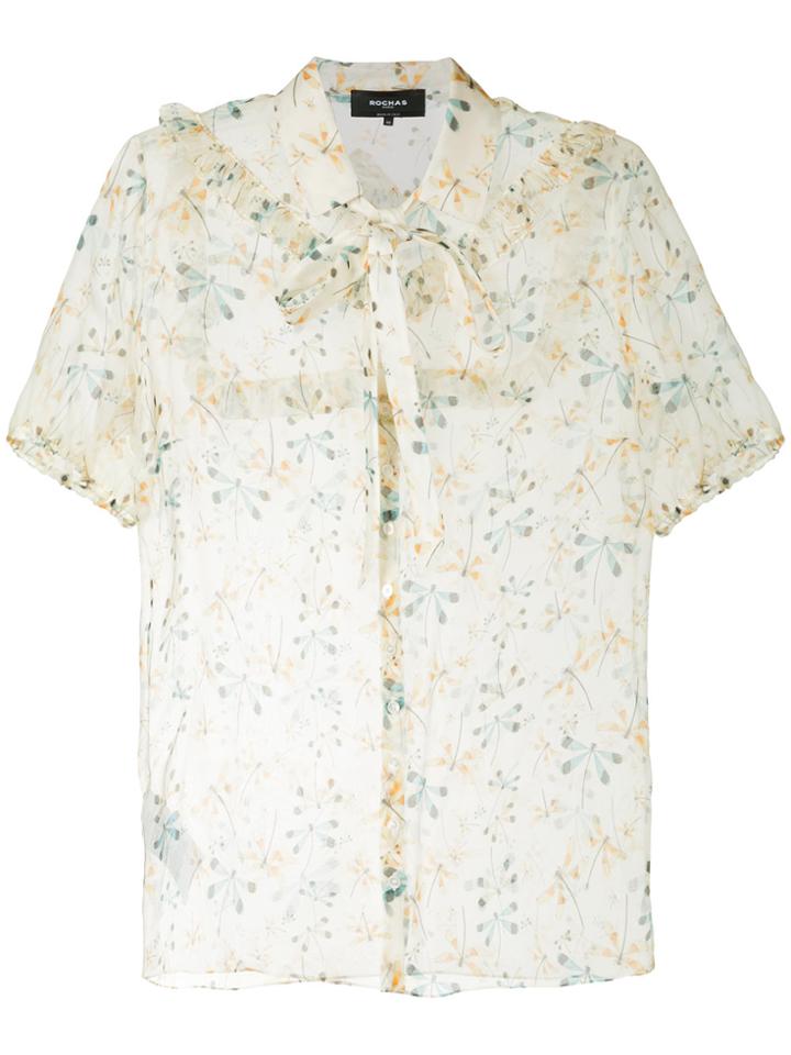 Rochas Dragonfly Print Shirt - Multicolour