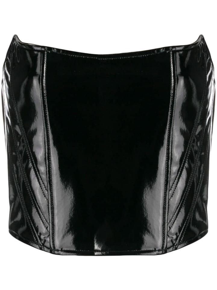 Giuseppe Di Morabito Corset Fit Top - Black