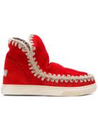Mou Eski Low Boots - Red