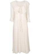 See By Chloé - Cheesecloth Collared Dress - Women - Cotton - 38, White, Cotton