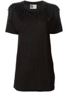 Lanvin Fringe Detail Top, Women's, Size: Medium, Black, Viscose