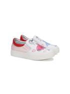 Simonetta Girl Print Sneakers - Multicolour
