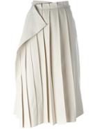 Yohji Yamamoto Vintage Pleated Wrap Skirt