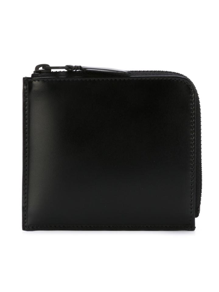 Comme Des Garçons Wallet 'classic Plain' Purse - Black
