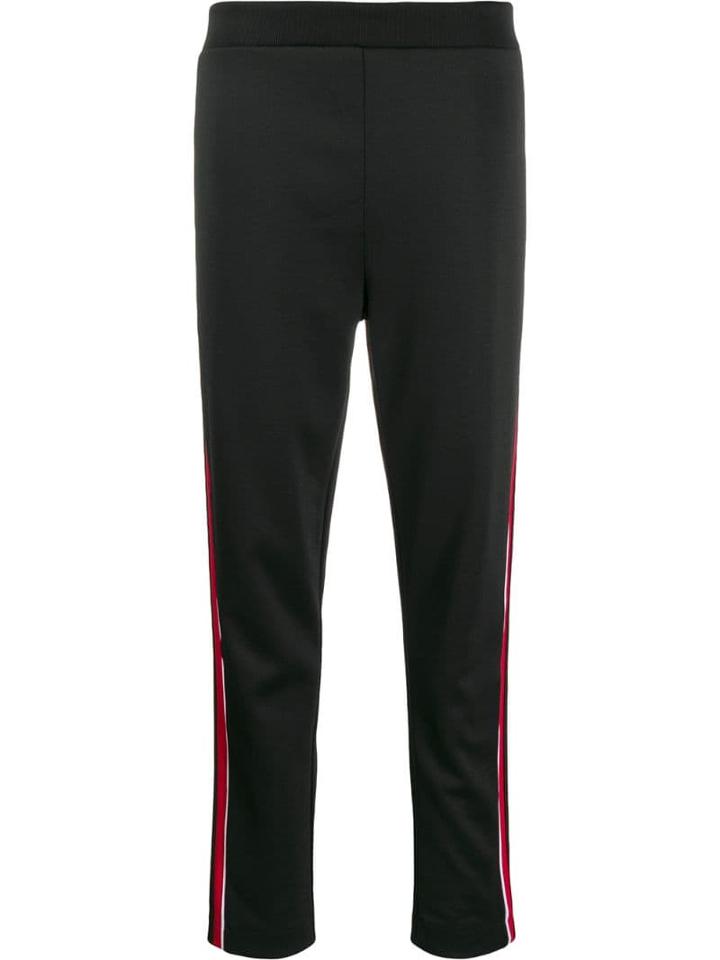 Escada Sport Stripe Detail Trousers - Black