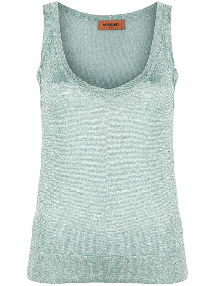 Missoni Sleeveless Tank Top - Blue