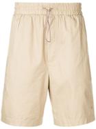 Wood Wood Drawstring Fitted Shorts - Neutrals