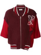 Necessity Sense Formosa Deconstructed Bomber-style Jumper - Red