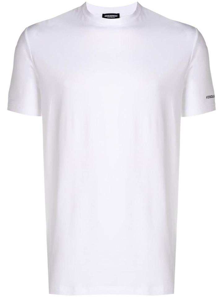 Dsquared2 Crew Neck Sleeping T-shirt - White