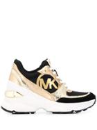 Michael Michael Kors Mickey Sneakers - Gold