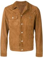 Eleventy Button-up Jacket - Brown