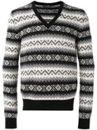 Maison Flaneur Shoulder Detail Jumper - White