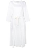 Esteban Cortazar Tie Waist Midi Dress - White