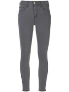 L'agence Margot Cropped Skinny Jeans - Grey