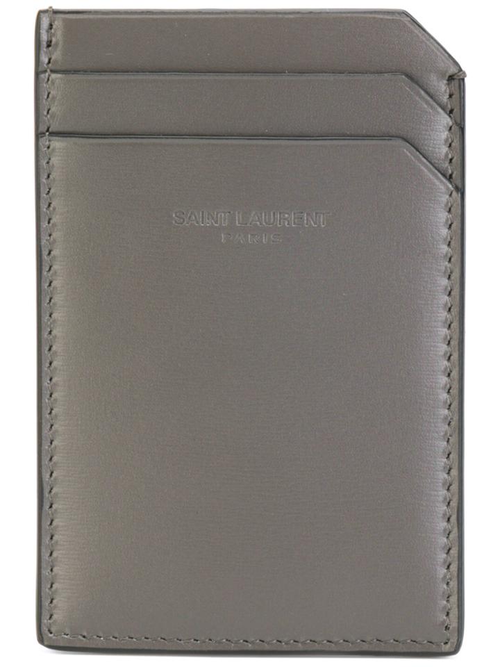 Saint Laurent Fragments Cardholder - Grey
