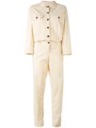 Bellerose - Utility Jumpsuit - Women - Cotton - 2, Nude/neutrals, Cotton