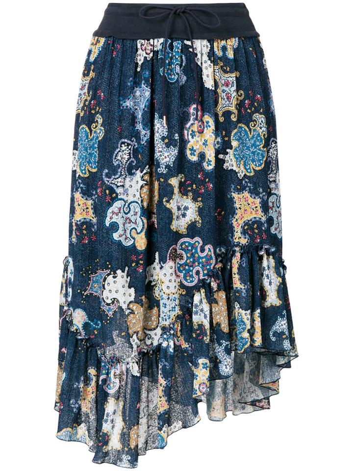 See By Chloé All-over Printed Midi Skirt - Multicolour