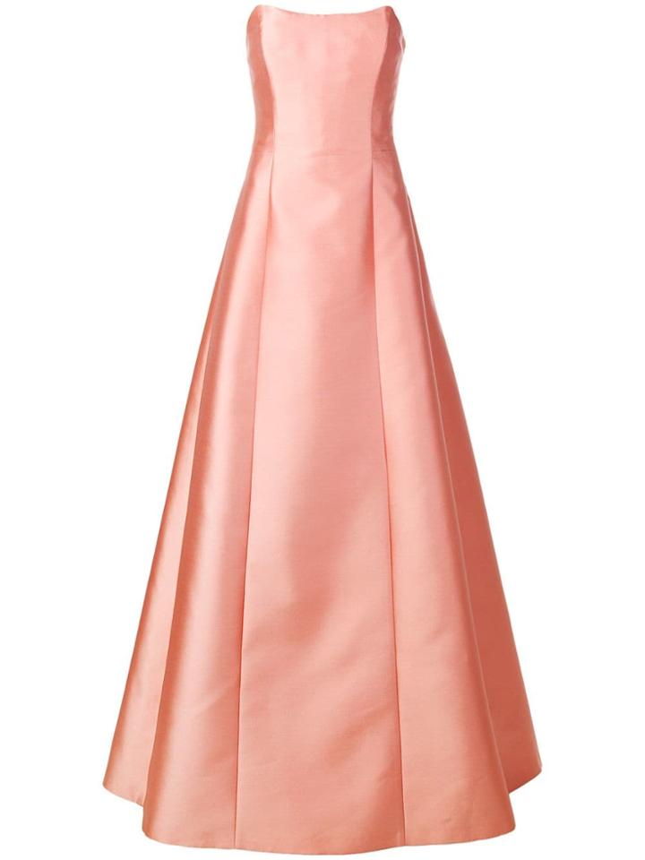 Alberta Ferretti Bustier Gown - Pink