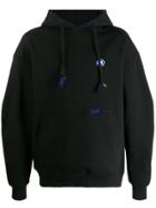 Ader Error Logo Patch Hoodie - Black