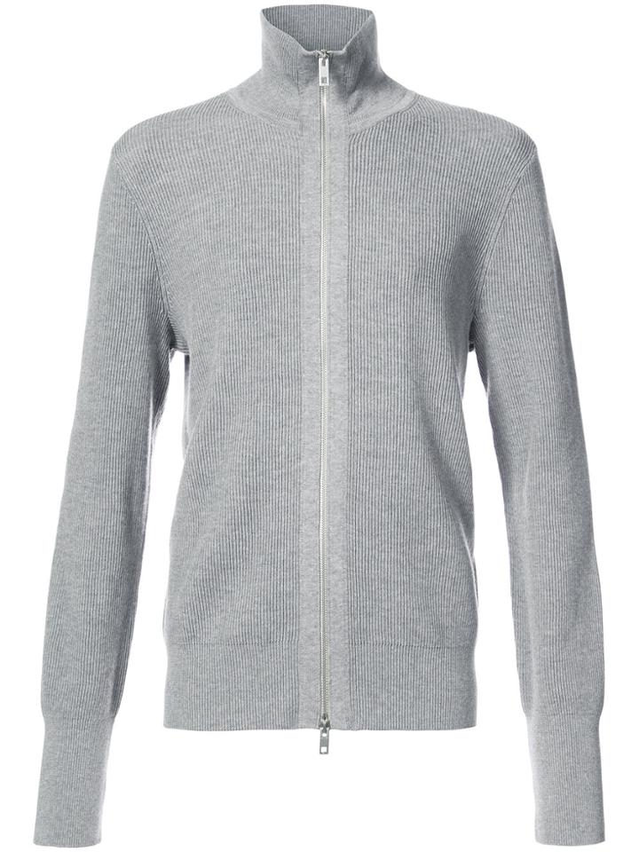 Rag & Bone Harrison Zip Sweater - Grey