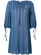 See By Chloé Striped Shift Dress - Blue