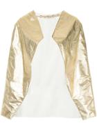 Pose Arazzi Oversized Jacket - Gold