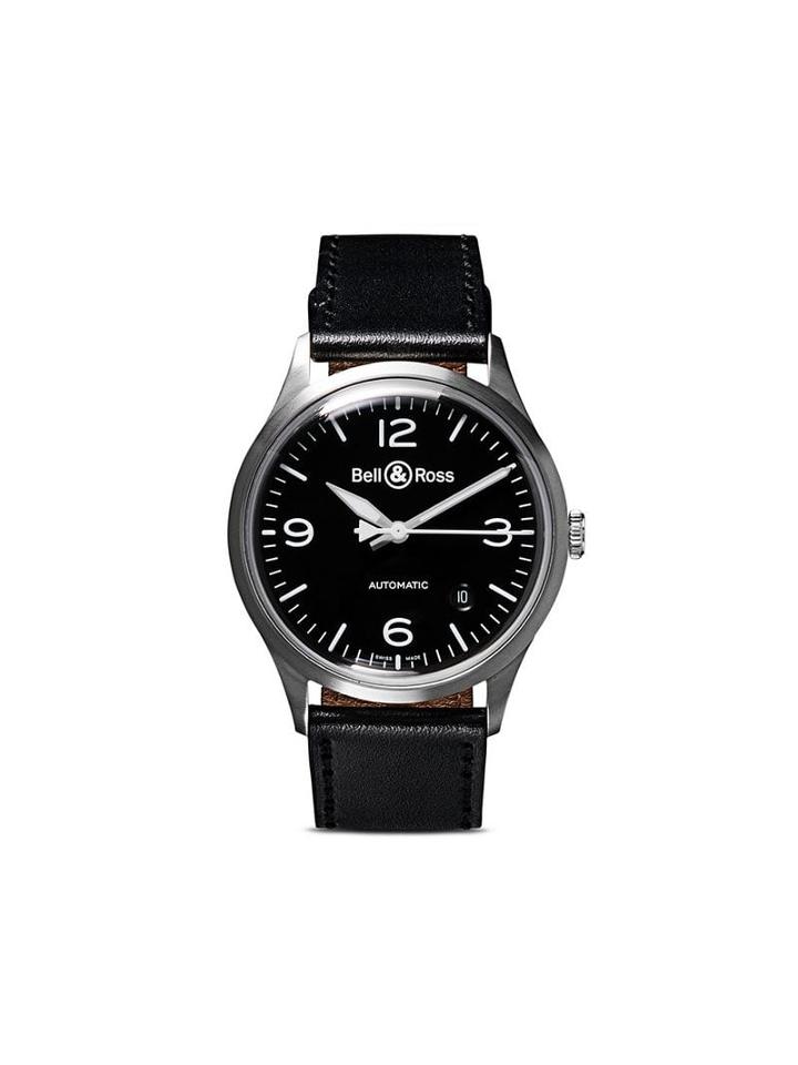 Bell & Ross Br V1-92 Black Steel 38.5mm - Black Matt B Black