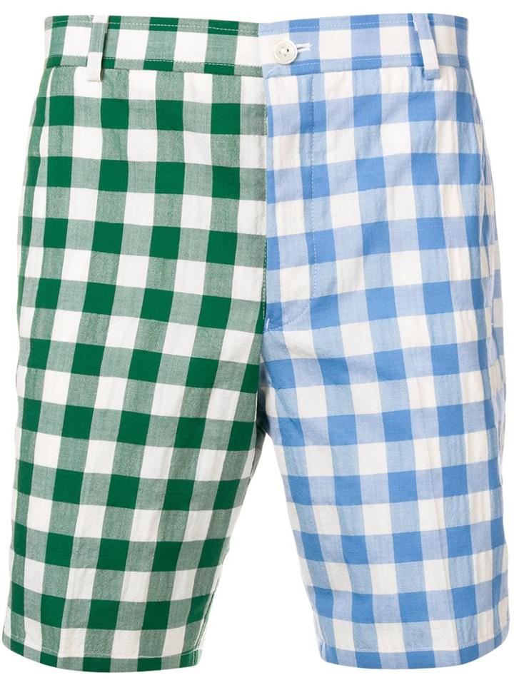 Thom Browne Large Gingham Fun-mix Short - Blue