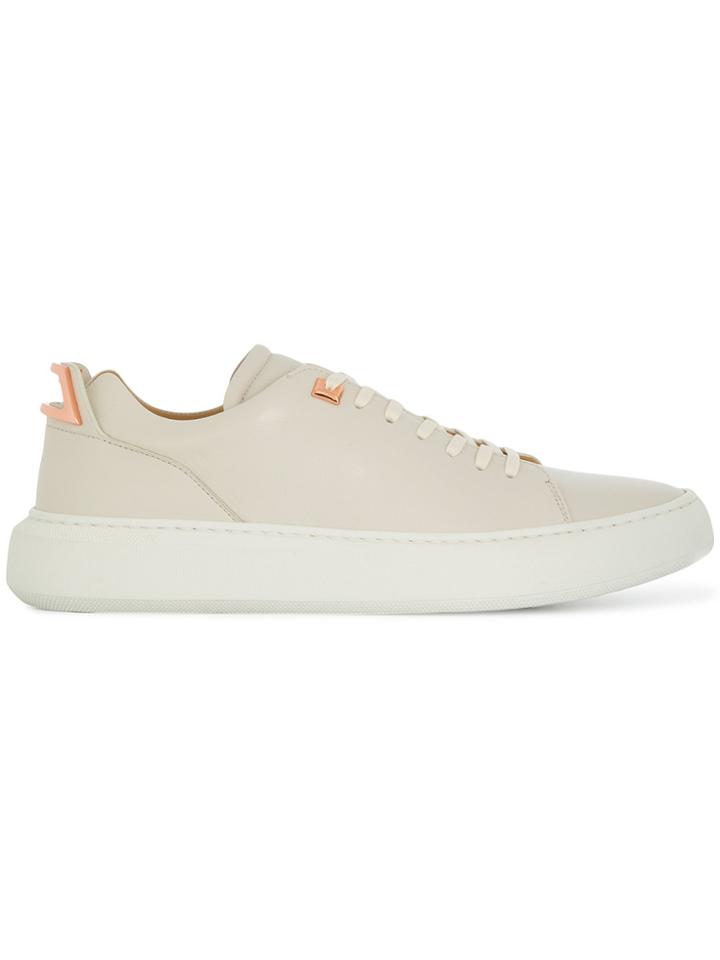 Buscemi Classic Low Top Sneakers - Nude & Neutrals