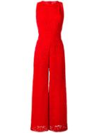 Ermanno Scervino Lace Flared Jumpsuit