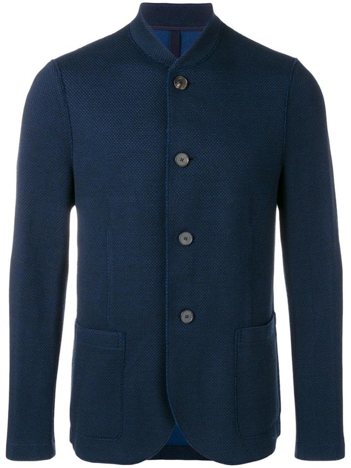 Harris Wharf London Fitted Jacket - Blue