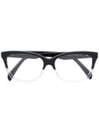 Emilio Pucci Two-tone Glasses - Black