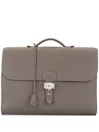 Hermès Pre-owned Sac A Depeche 38 Briefcase Hand Bag Togo - Brown