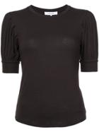 Frame Denim Round Neck T-shirt - Black