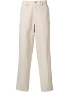 Issey Miyake Formal Loose Fit Trousers - Neutrals